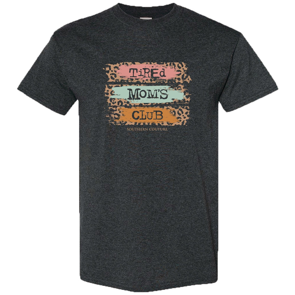 Southern Couture Tired Moms Club Soft - Adult & Kids T-Shirts, Sweatshirts & Hoodies apparel design preview 1