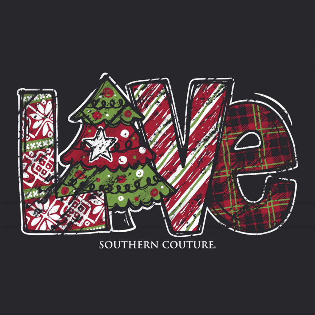 SALE Southern Couture Love Tree Holiday Soft - Adult & Kids T-Shirts, Sweatshirts & Hoodies apparel design preview 2