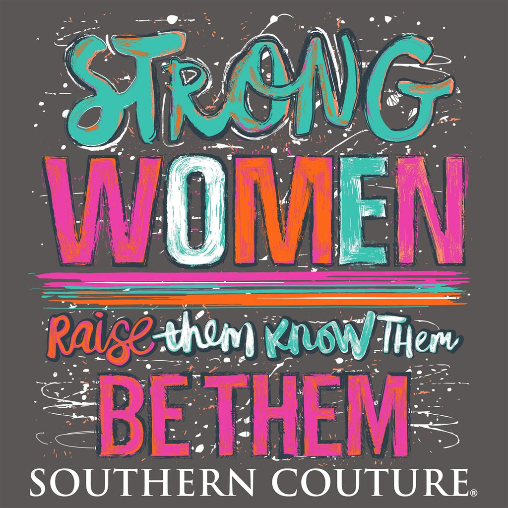 Southern Couture Classic Strong Women - Adult & Kids T-Shirts, Sweatshirts & Hoodies apparel design preview 2