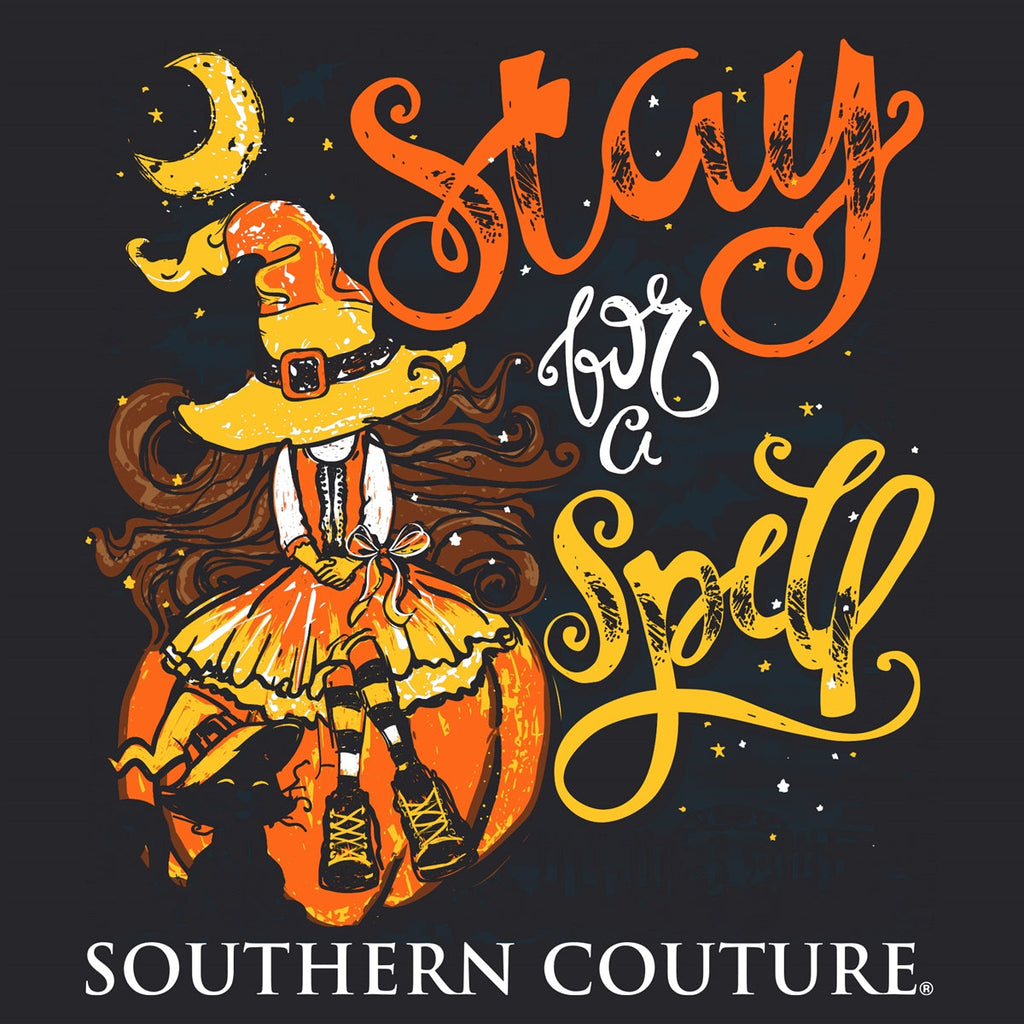 Southern Couture Classic Stay For A Spell Fall - Adult & Kids T-Shirts, Sweatshirts & Hoodies apparel design preview 2