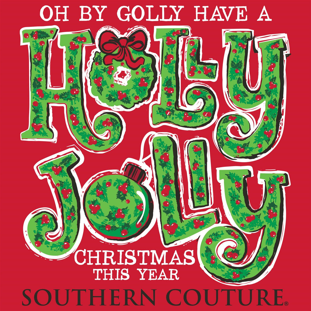 Southern Couture Classic Oh By Golly Holiday - Adult & Kids T-Shirts, Sweatshirts & Hoodies apparel design preview 2