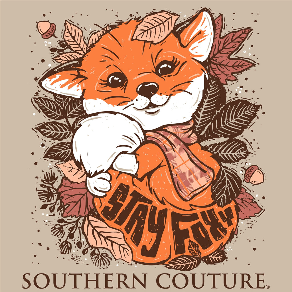 Southern Couture Classic Stay Foxy - Adult & Kids T-Shirts, Sweatshirts & Hoodies apparel design preview 2