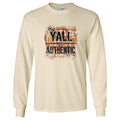 Southern Couture My Y'All is Authentic Soft - Adult & Kids T-Shirts, Sweatshirts & Hoodies apparel design preview 1