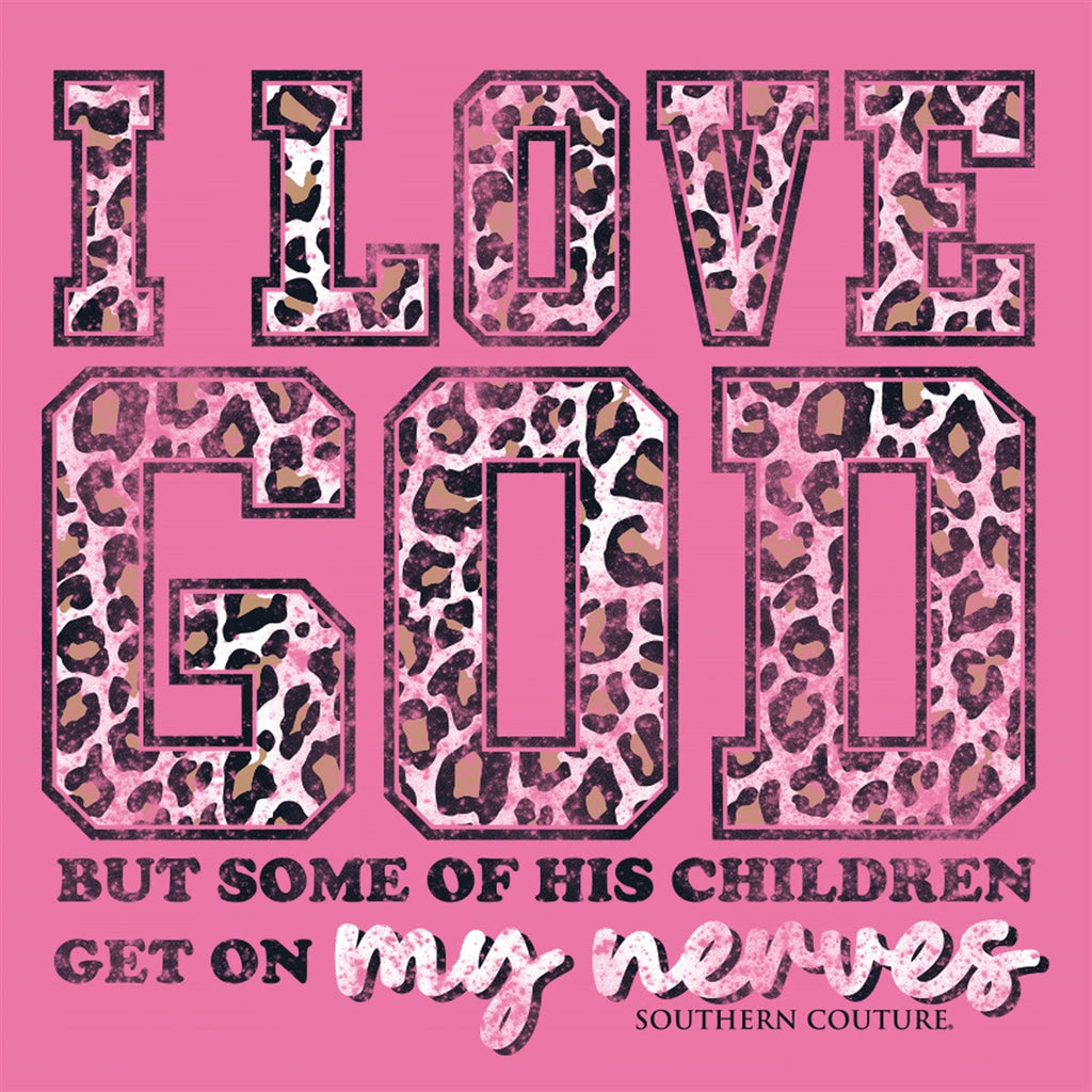 SALE Southern Couture I Love God Soft - Adult & Kids T-Shirts, Sweatshirts & Hoodies apparel design preview 2