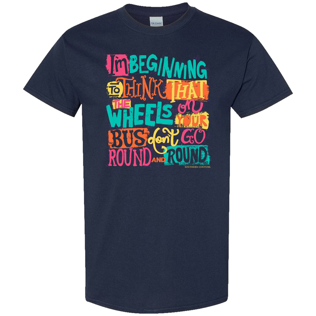 Southern Couture Wheels on Your Bus Soft - Adult & Kids T-Shirts, Sweatshirts & Hoodies apparel design preview 1