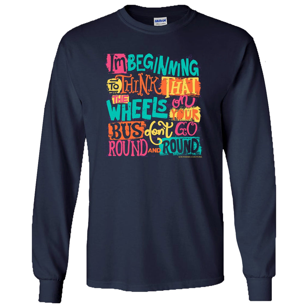 SALE Southern Couture Wheels on Your Bus Soft - Adult & Kids T-Shirts, Sweatshirts & Hoodies apparel design preview 1