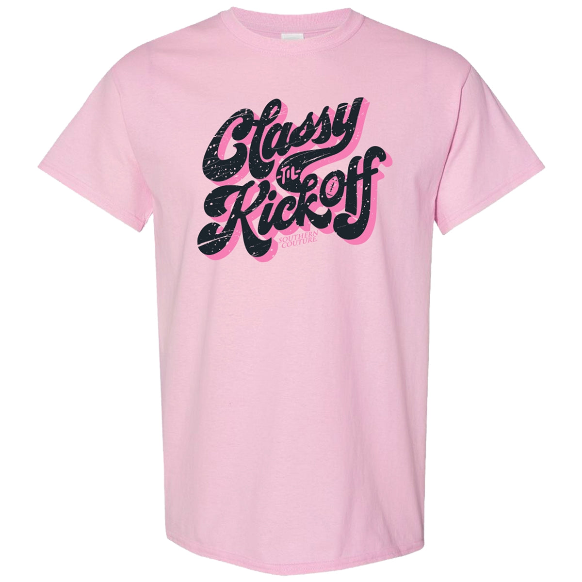 Southern Couture Classy Til Kickoff Soft - Adult & Kids T-Shirts, Sweatshirts & Hoodies apparel design preview 2