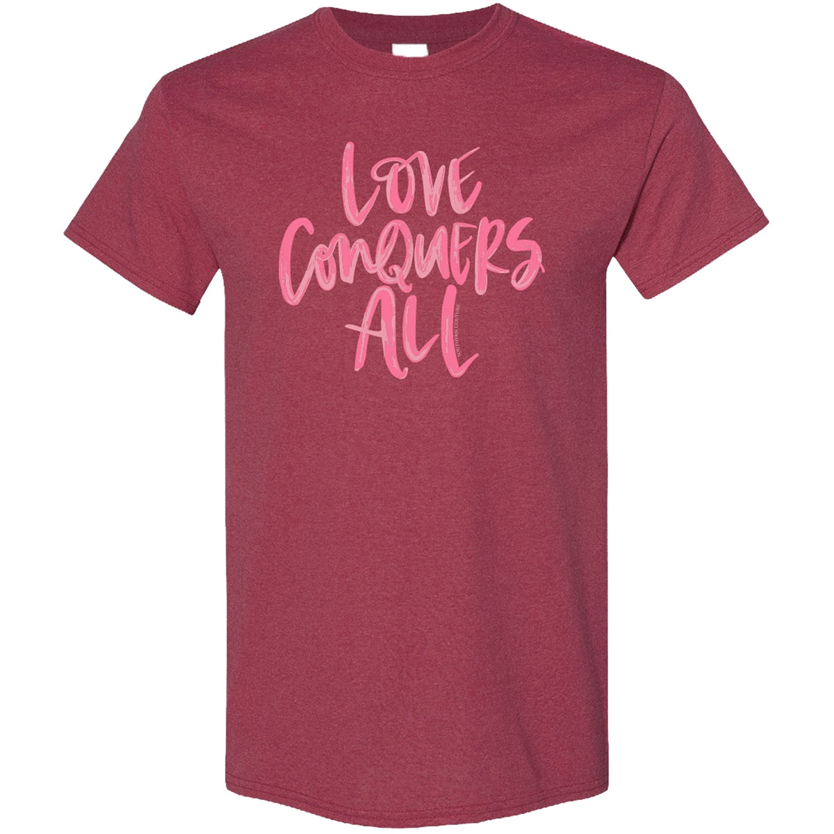 Southern Couture Love Conquers All Soft - Adult & Kids T-Shirts, Sweatshirts & Hoodies apparel design preview 2