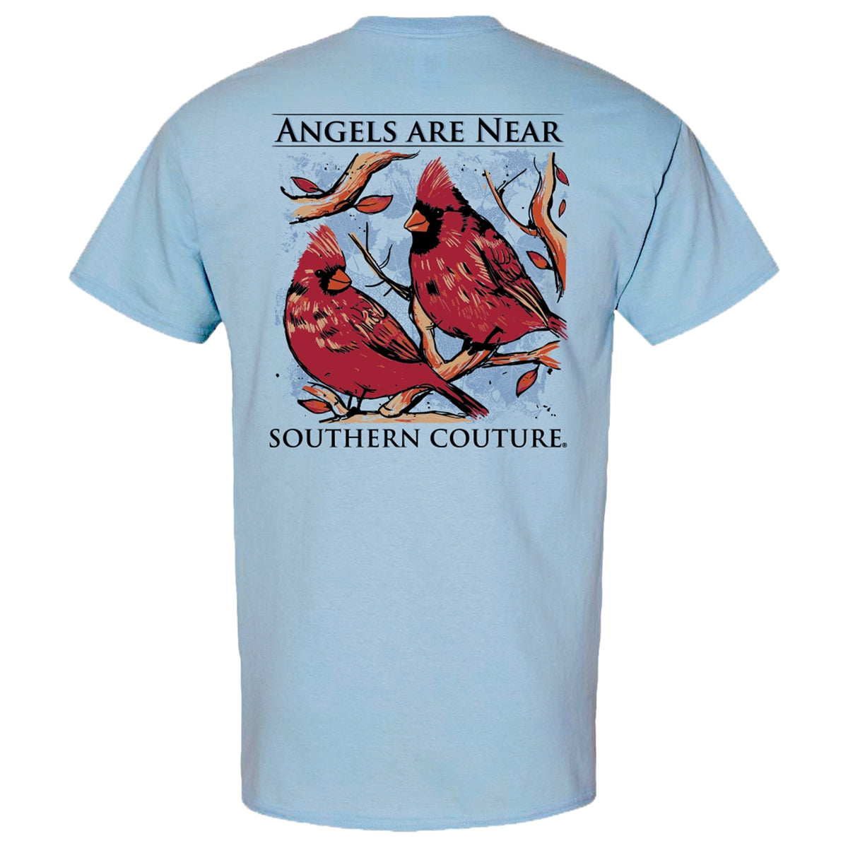 Southern Couture Classic Angels Are Near - Adult & Kids T-Shirts, Sweatshirts & Hoodies apparel design preview 2