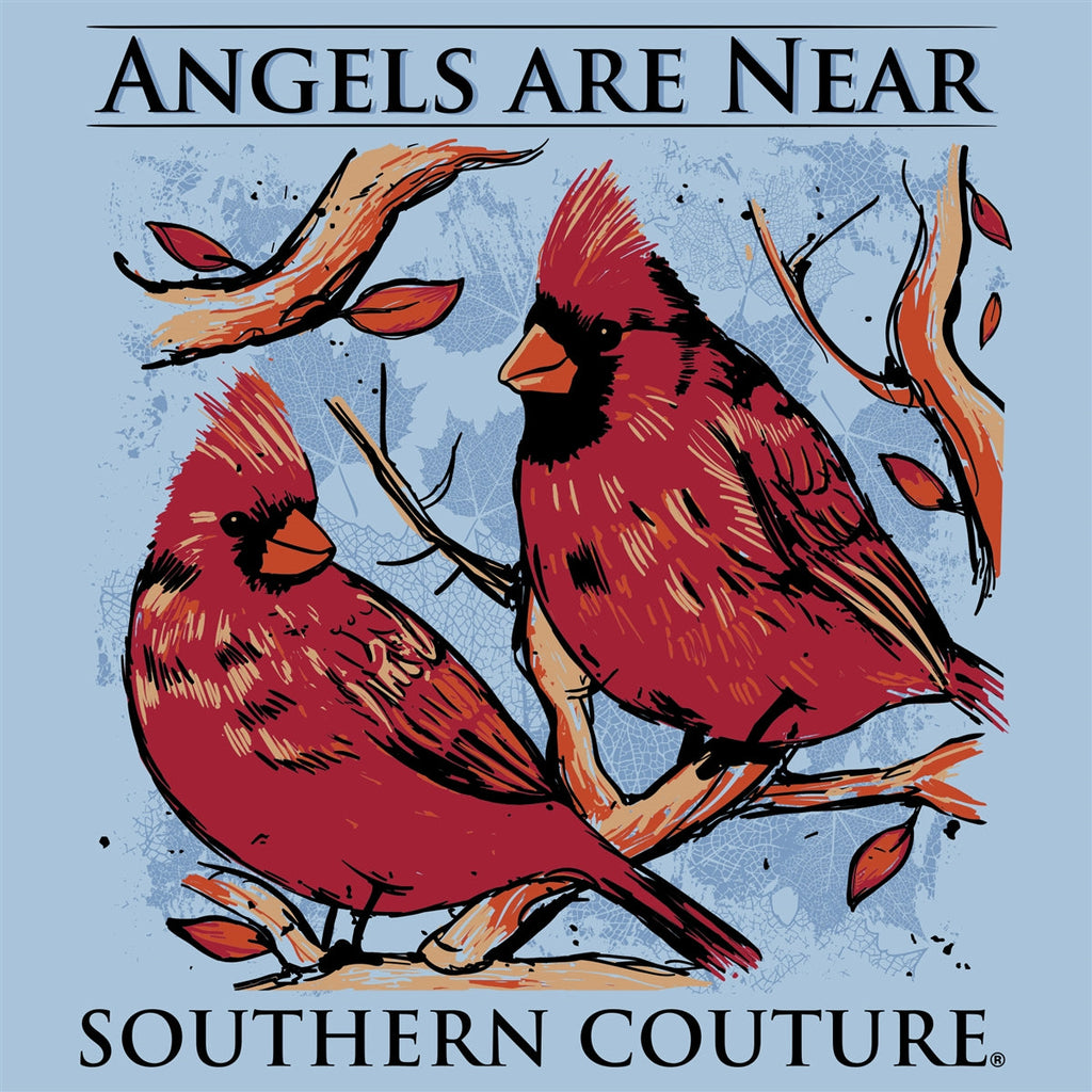Southern Couture Classic Angels Are Near - Adult & Kids T-Shirts, Sweatshirts & Hoodies apparel design preview 2