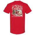 Southern Couture Classic Merry Christmas Van - Adult & Kids T-Shirts, Sweatshirts & Hoodies apparel design preview 1