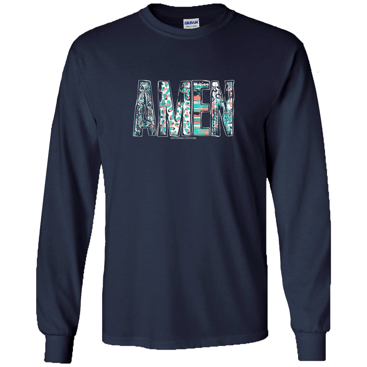 Southern Couture Soft Amen Faith - Adult & Kids T-Shirts, Sweatshirts & Hoodies apparel design preview 2