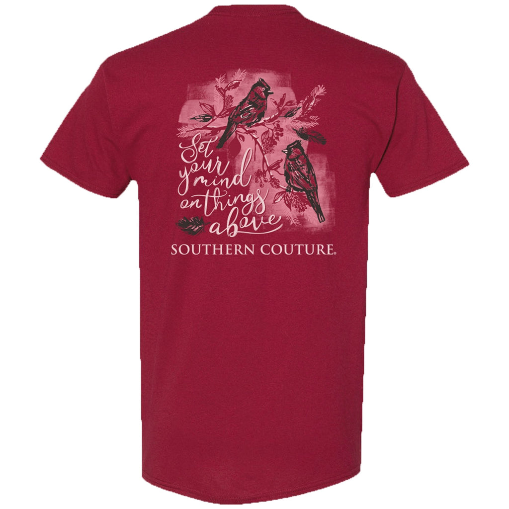 Southern Couture Classic Things Above Cardinal - Adult & Kids T-Shirts, Sweatshirts & Hoodies apparel design preview 1