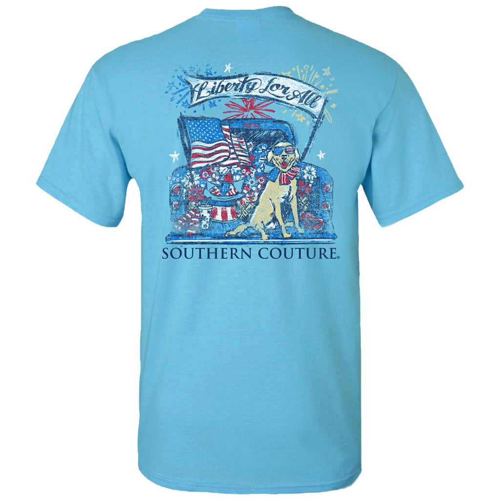 Southern Couture Classic Liberty For All USA - Adult & Kids T-Shirts, Sweatshirts & Hoodies apparel design preview 1