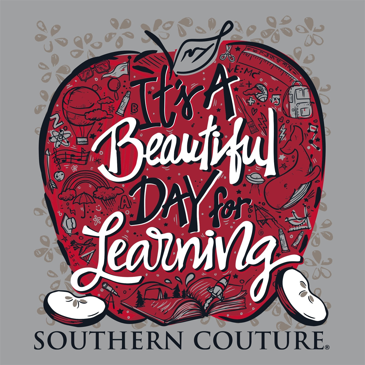 Southern Couture Classic Beautiful Day Teacher - Adult & Kids T-Shirts, Sweatshirts & Hoodies apparel design preview 2