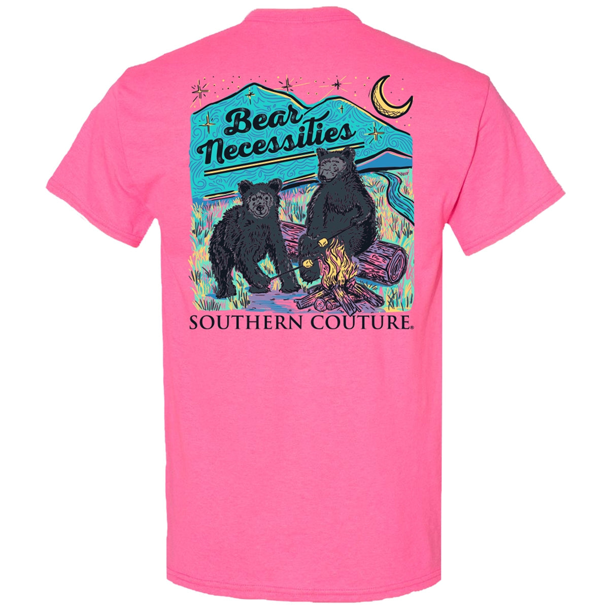 Southern Couture Classic Bear Necessities - Adult & Kids T-Shirts, Sweatshirts & Hoodies apparel design preview 1