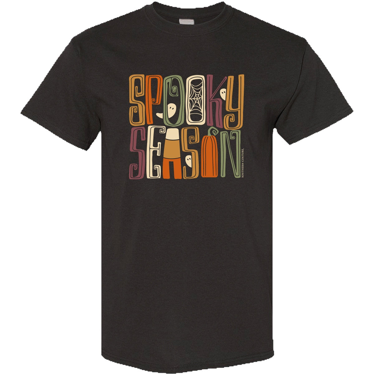 Southern Couture Soft Spooky Season - Adult & Kids T-Shirts, Sweatshirts & Hoodies apparel design preview 2