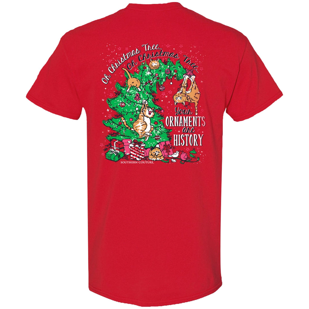Southern Couture Classic Oh Christmas Tree Holiday - Adult & Kids T-Shirts, Sweatshirts & Hoodies apparel design preview 1