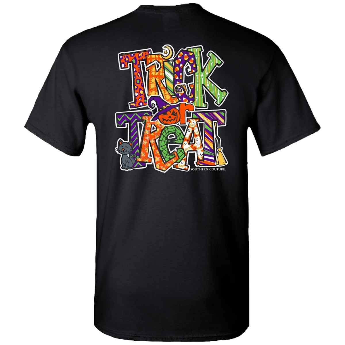 Southern Couture Classic Trick or Treat Fall - Adult & Kids T-Shirts, Sweatshirts & Hoodies apparel design preview 1