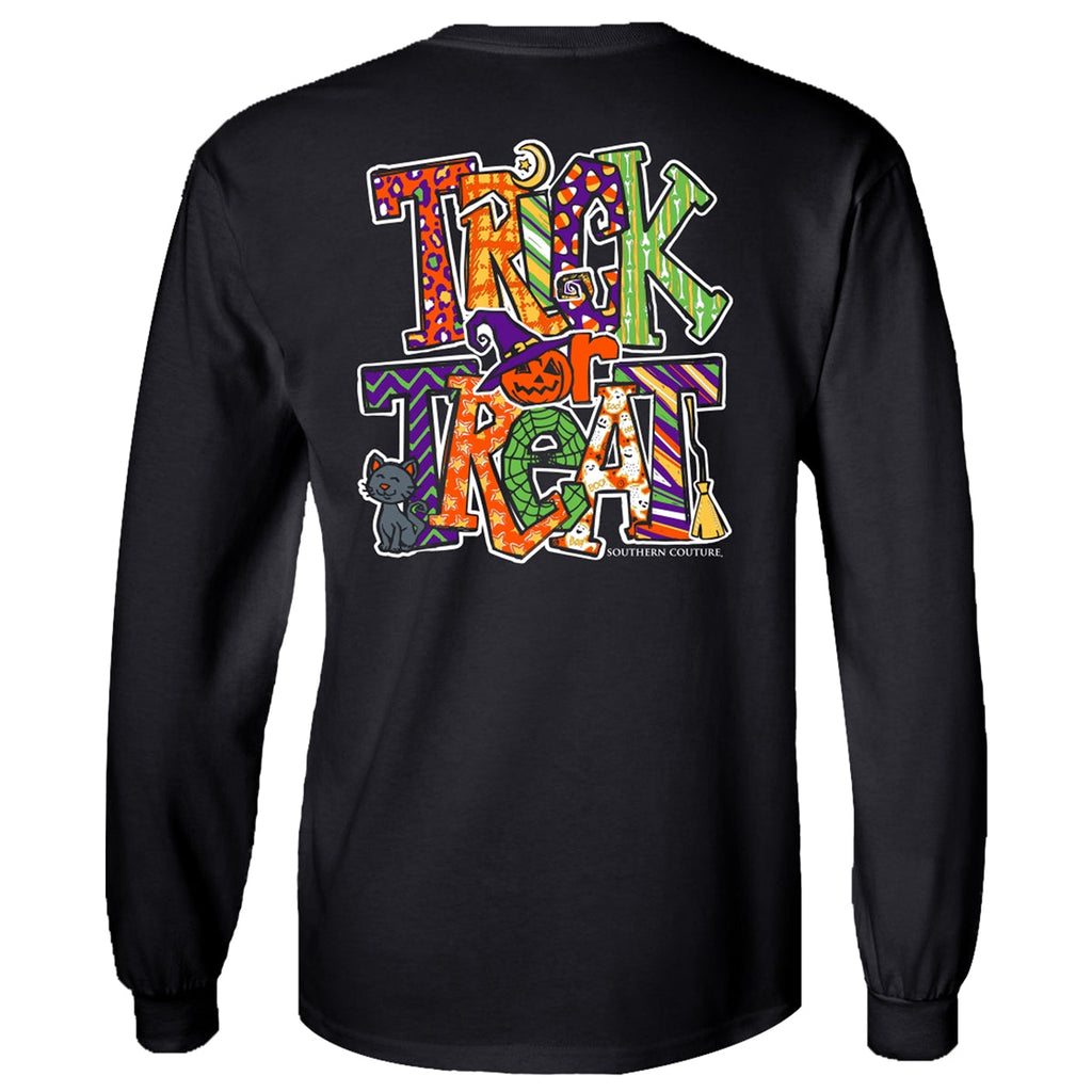 Southern Couture Classic Trick or Treat Fall - Adult & Kids T-Shirts, Sweatshirts & Hoodies apparel design preview 1