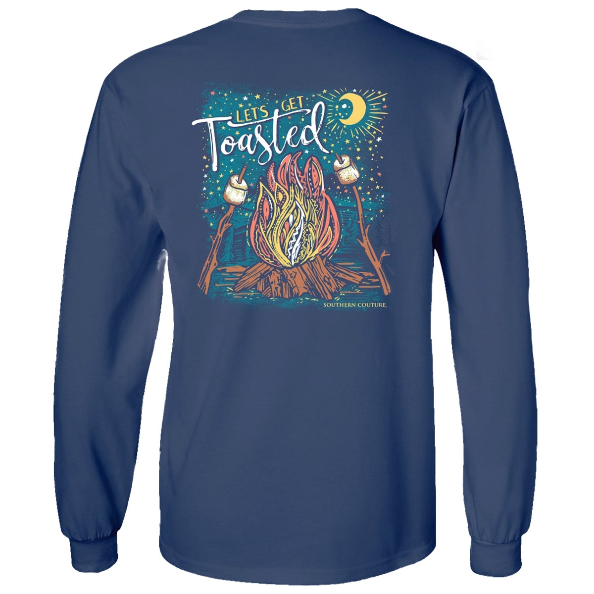 Southern Couture Let's Get Toasted Fall Comfort - Adult & Kids T-Shirts, Sweatshirts & Hoodies apparel design preview 1