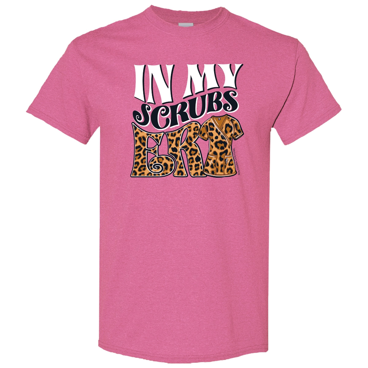 Southern Couture Soft In My Scrubs Era - Adult & Kids T-Shirts, Sweatshirts & Hoodies apparel design preview 2