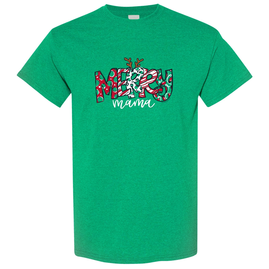 Southern Couture Merry Mama Holiday Soft - Adult & Kids T-Shirts, Sweatshirts & Hoodies apparel design preview 1