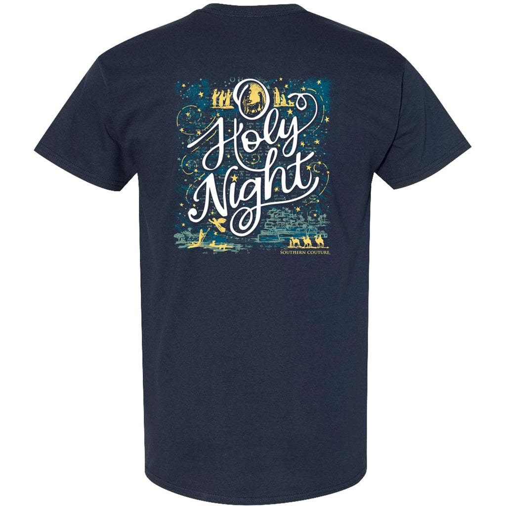 Southern Couture Classic O Holy Night Holiday - Adult & Kids T-Shirts, Sweatshirts & Hoodies apparel design preview 1