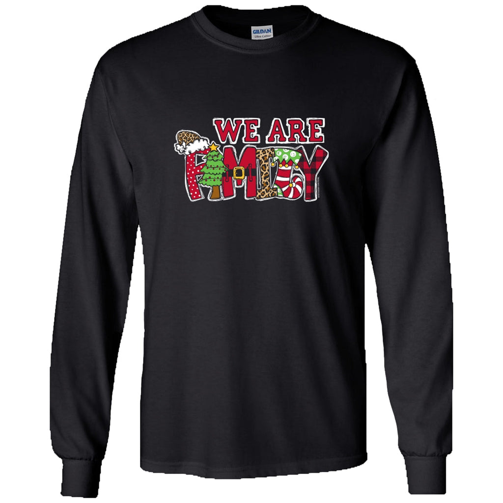 Southern Couture We Are Family Holiday Soft - Adult & Kids T-Shirts, Sweatshirts & Hoodies apparel design preview 2