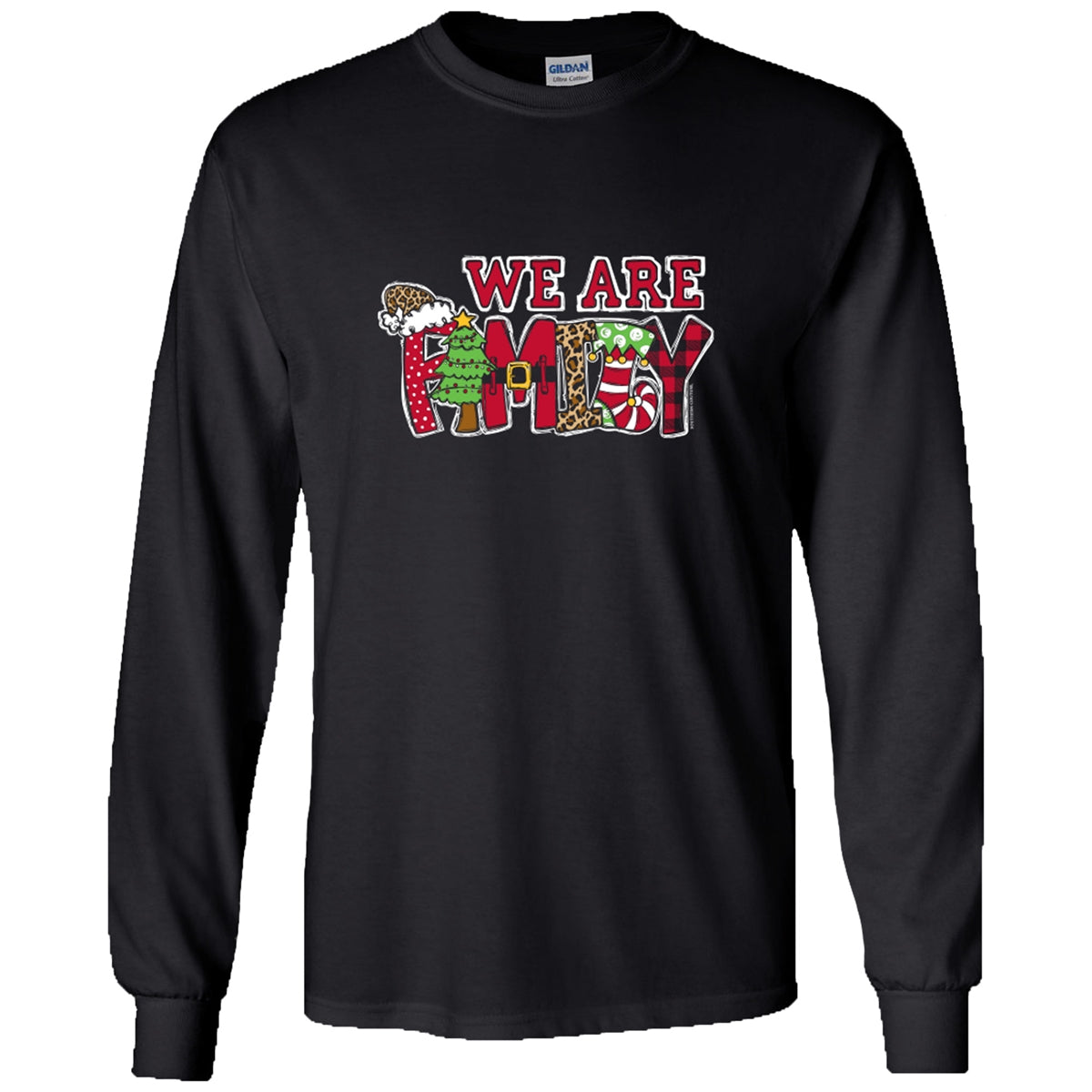 Southern Couture We Are Family Holiday Soft - Adult & Kids T-Shirts, Sweatshirts & Hoodies apparel design preview 2