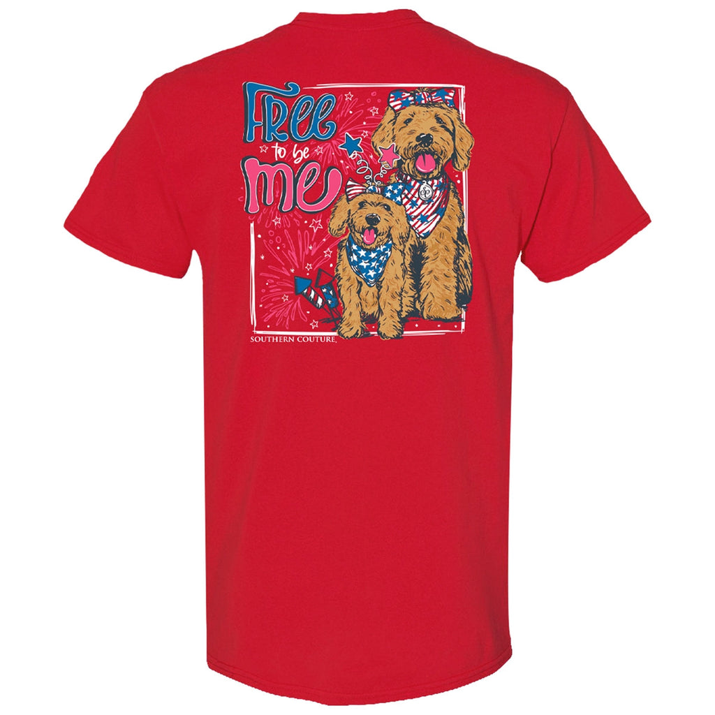 Southern Couture Classic Free To Be Me USA - Adult & Kids T-Shirts, Sweatshirts & Hoodies apparel design preview 2