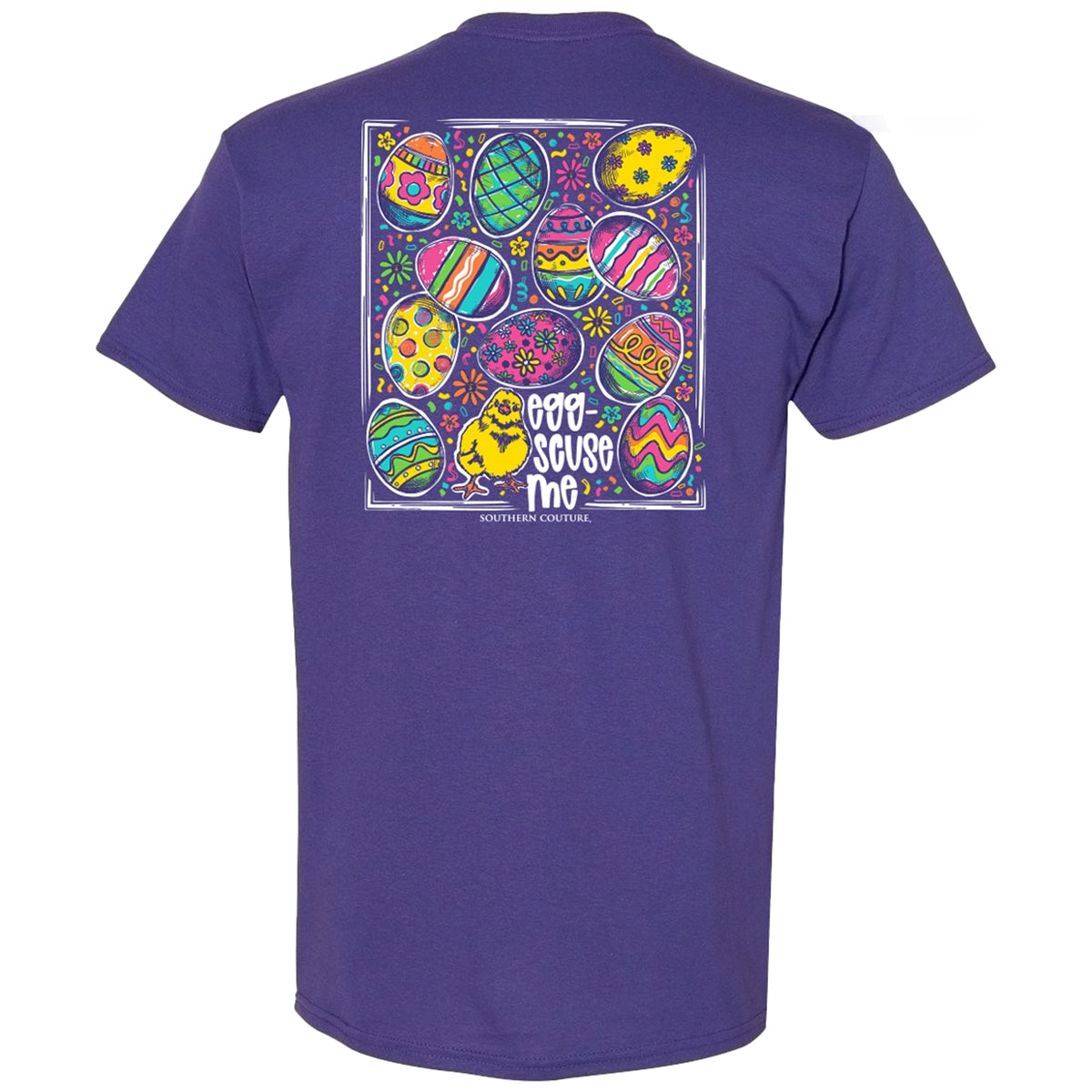 Southern Couture Classic Eggscuse Me Easter - Adult & Kids T-Shirts, Sweatshirts & Hoodies apparel design preview 2