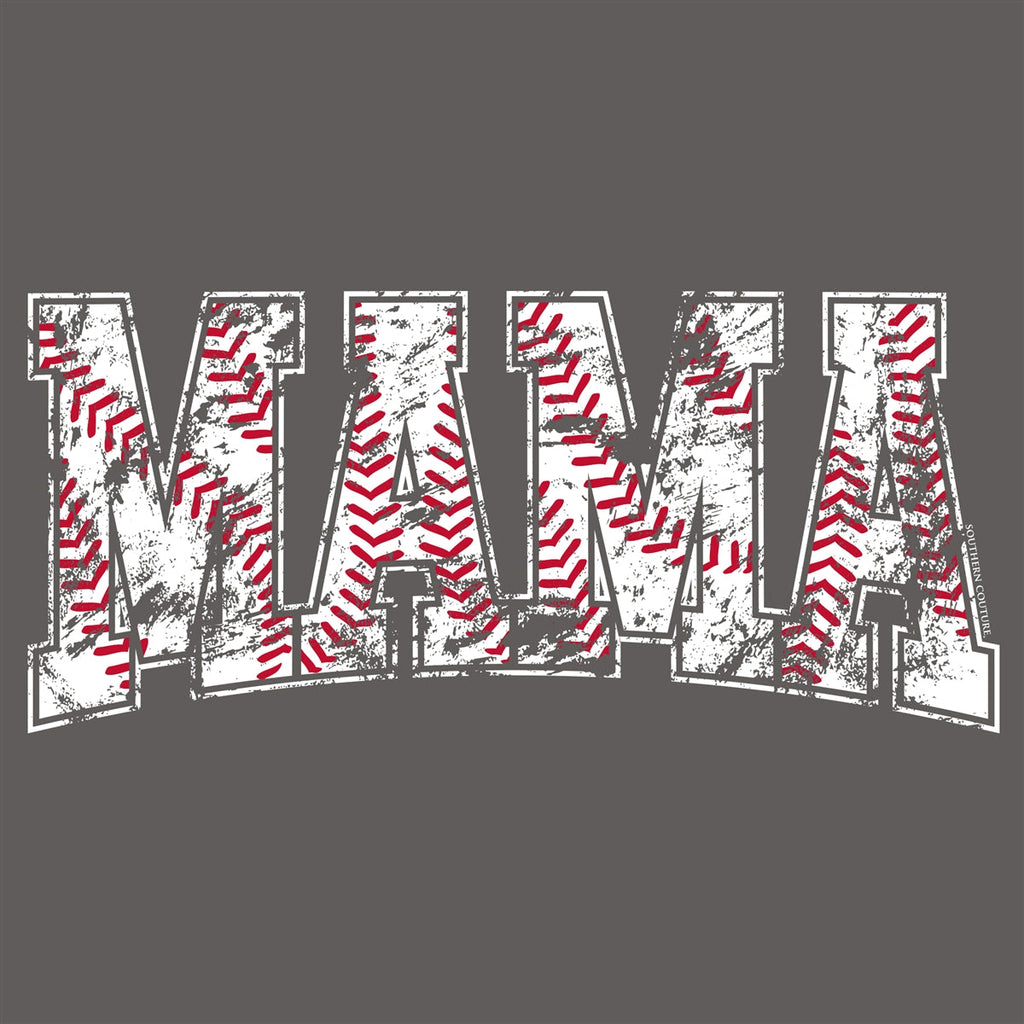 Southern Couture Soft Baseball Mama - Adult & Kids T-Shirts, Sweatshirts & Hoodies apparel design preview 2