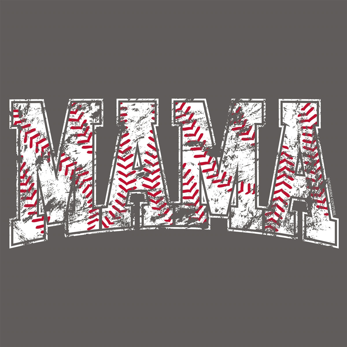 Southern Couture Soft Baseball Mama - Adult & Kids T-Shirts, Sweatshirts & Hoodies apparel design preview 2