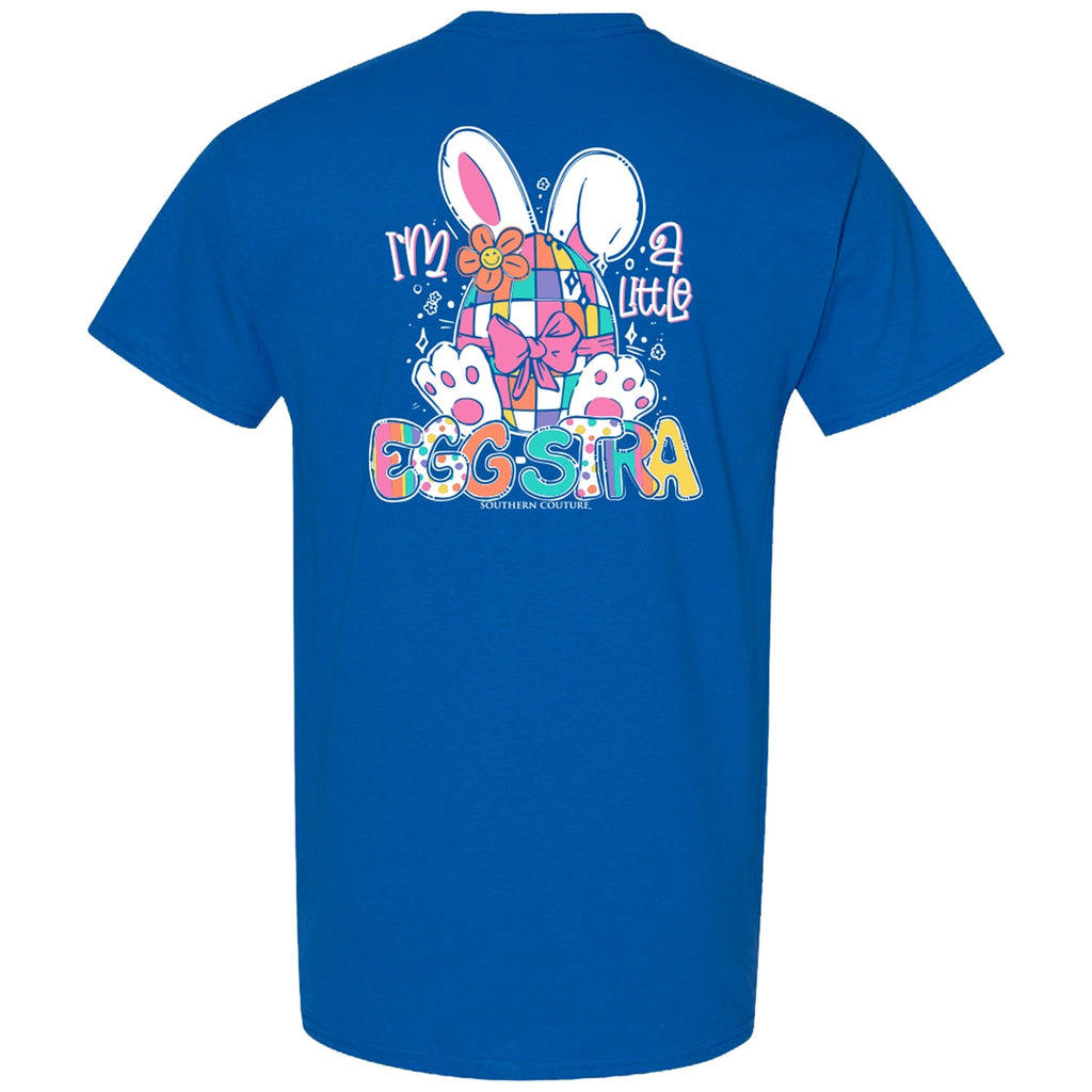 Southern Couture Classic I'm A Little Eggstra Easter - Adult & Kids T-Shirts, Sweatshirts & Hoodies apparel design preview 1