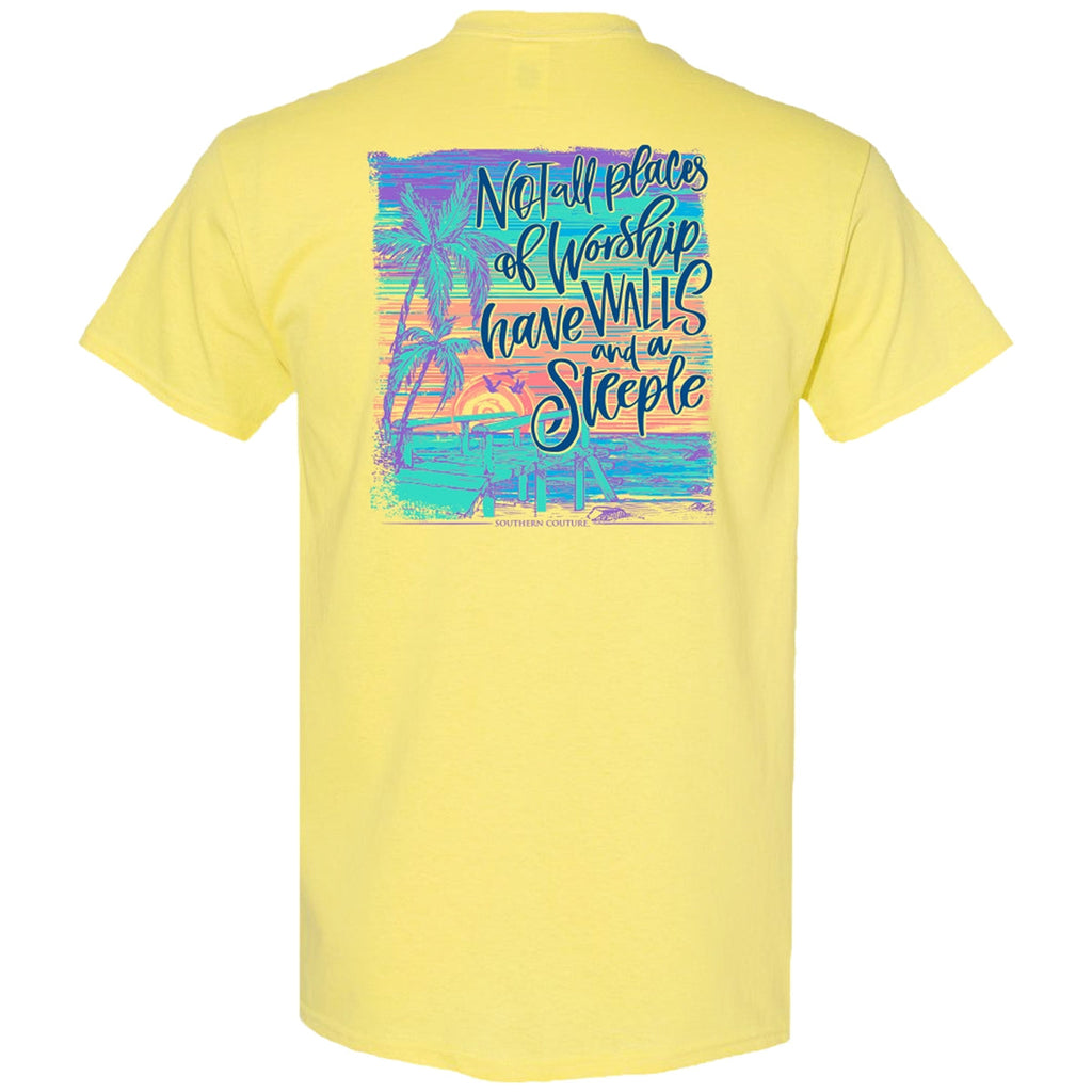 Southern Couture Classic Not All Places Of Worship - Adult & Kids T-Shirts, Sweatshirts & Hoodies apparel design preview 2
