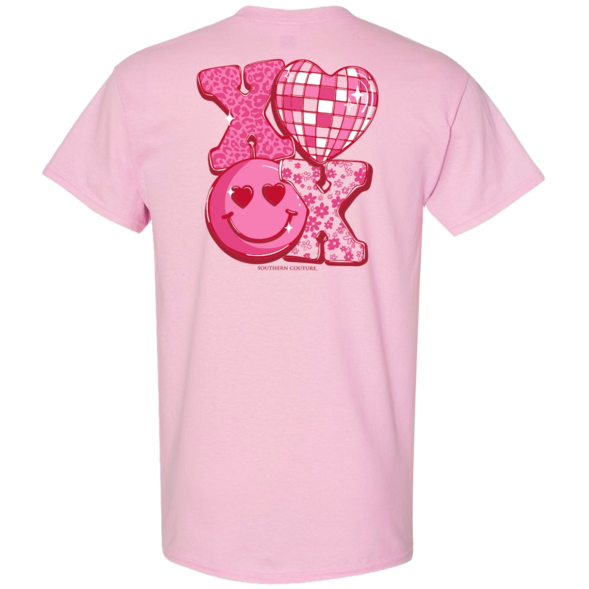 Southern Couture Classic Pattern XOXO - Adult & Kids T-Shirts, Sweatshirts & Hoodies apparel design preview 2