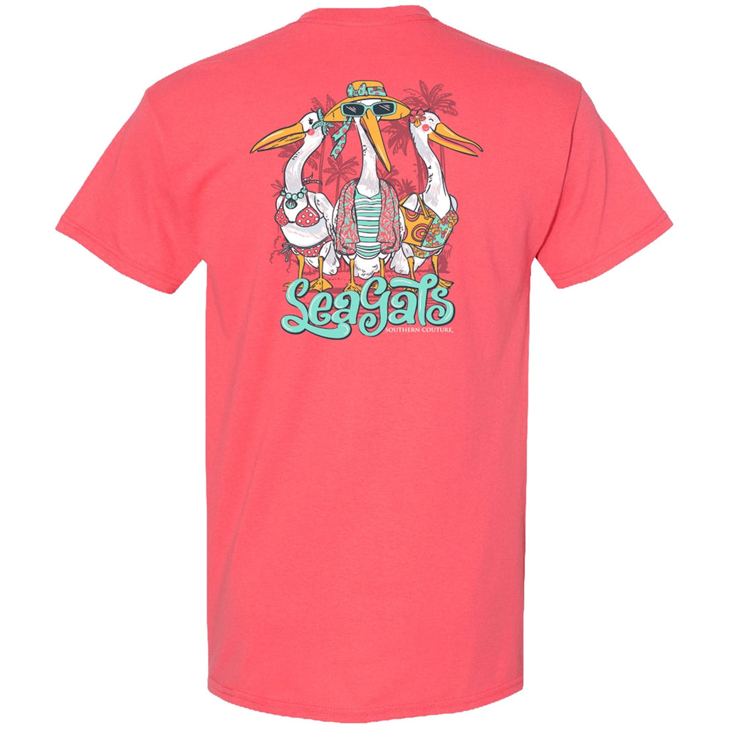 Southern Couture Classic SeaGals - Adult & Kids T-Shirts, Sweatshirts & Hoodies apparel design preview 2