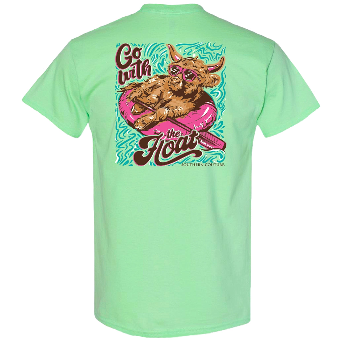 Southern Couture Classic Go With The Float - Adult & Kids T-Shirts, Sweatshirts & Hoodies apparel design preview 2