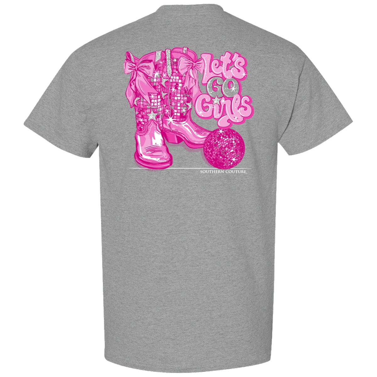 Southern Couture Classic Let's Go Girls - Adult & Kids T-Shirts, Sweatshirts & Hoodies apparel design preview 1
