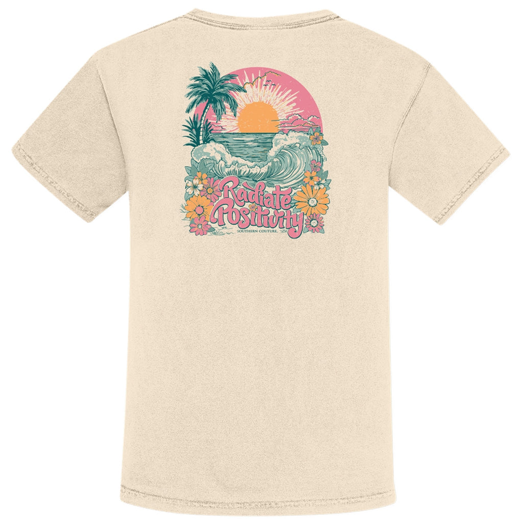 Southern Couture Radiate Positivity Comfort Colors - Adult & Kids T-Shirts, Sweatshirts & Hoodies apparel design preview 2