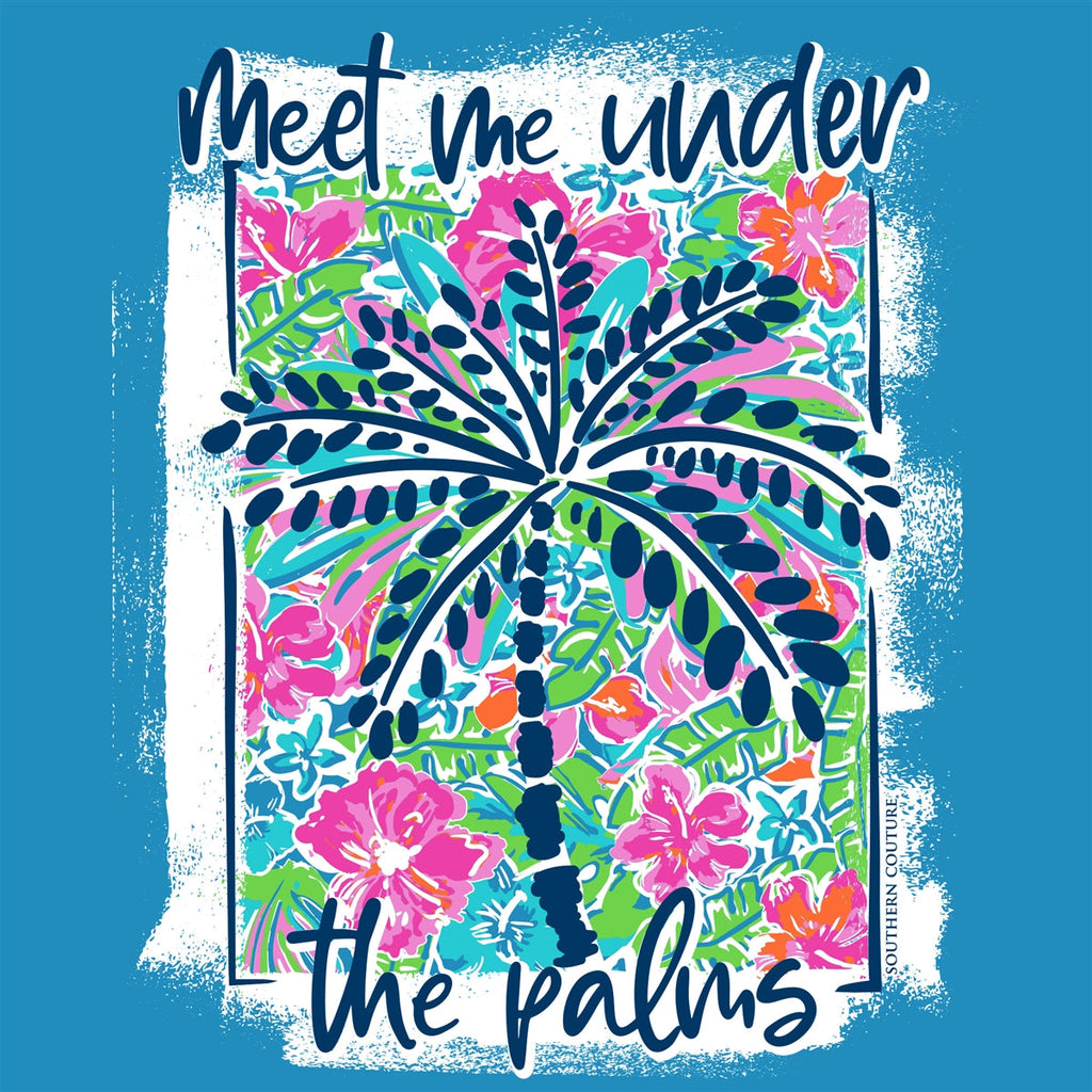 Southern Couture Soft Under The Palms - Adult & Kids T-Shirts, Sweatshirts & Hoodies apparel design preview 2