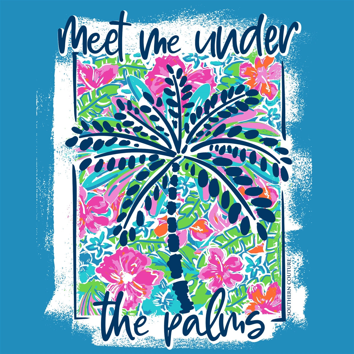 Southern Couture Soft Under The Palms - Adult & Kids T-Shirts, Sweatshirts & Hoodies apparel design preview 2