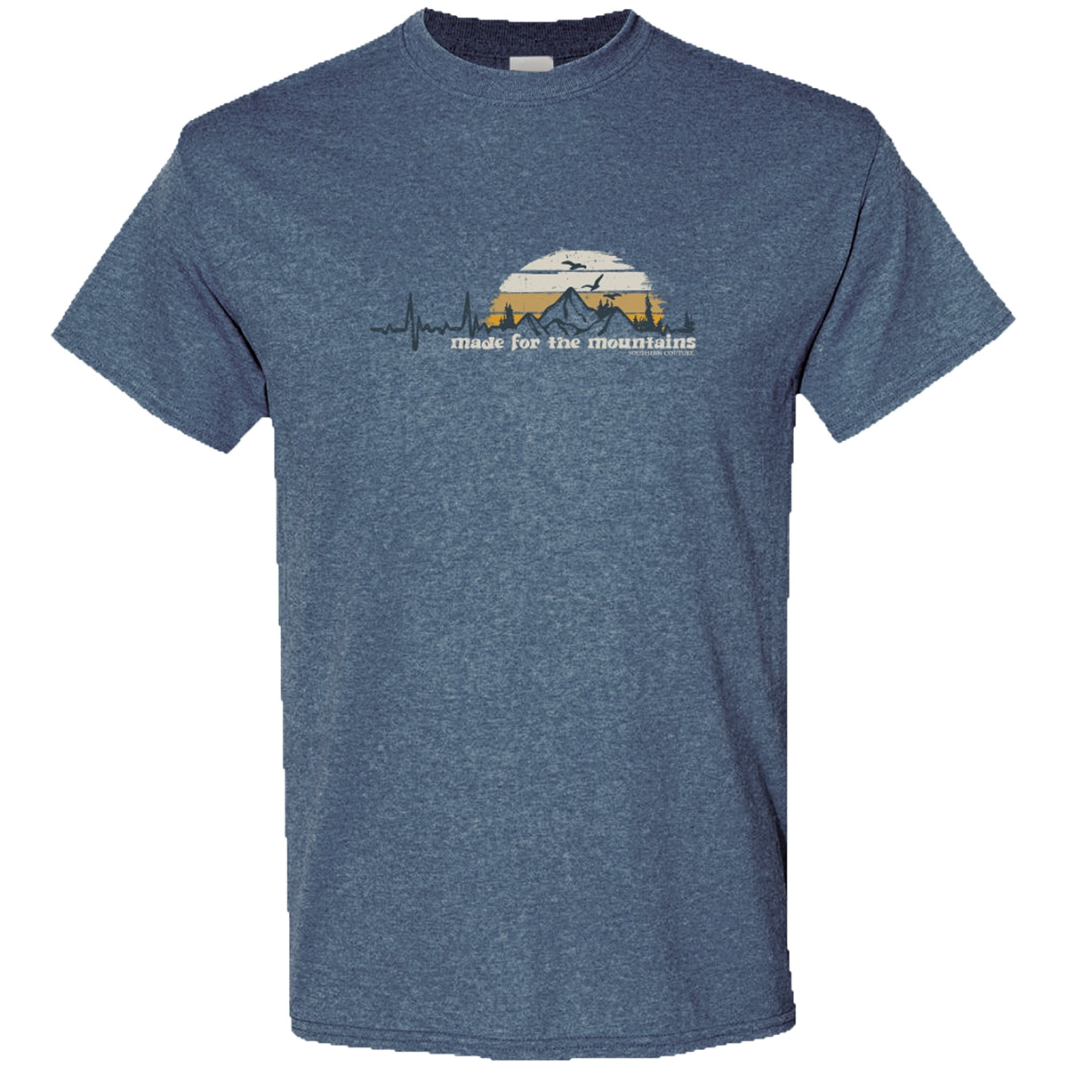 Southern Couture Soft Made For The Mountains - Adult & Kids T-Shirts, Sweatshirts & Hoodies apparel design preview 1