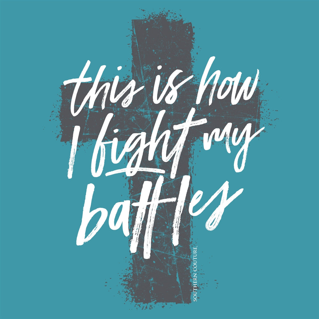 Southern Couture Soft This Is How I Fight Faith - Adult & Kids T-Shirts, Sweatshirts & Hoodies apparel design preview 2