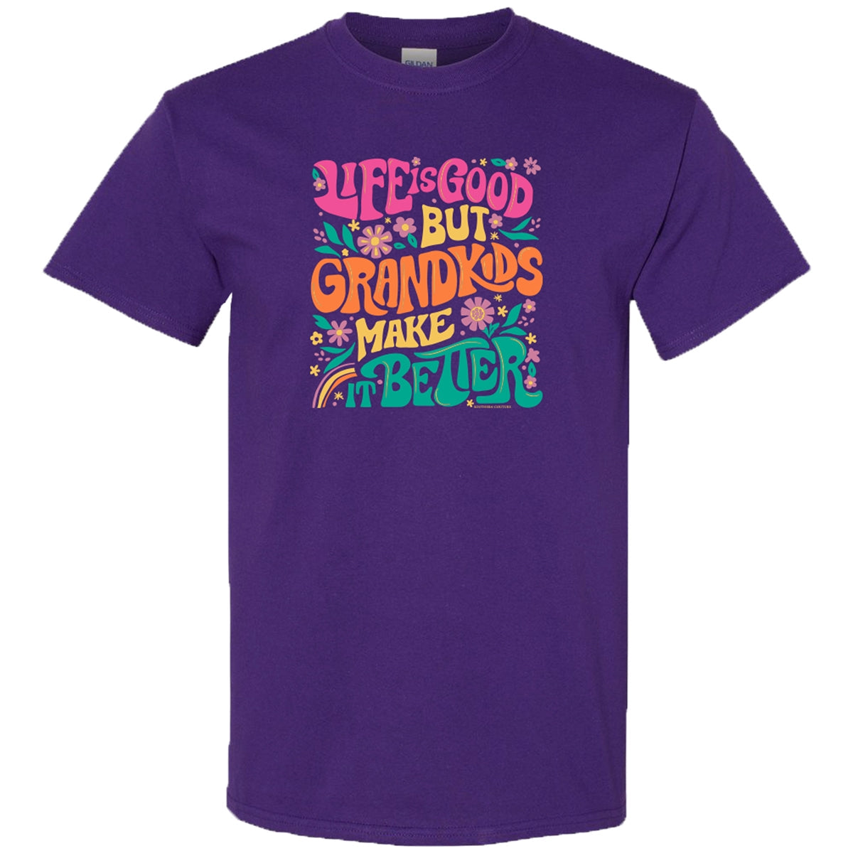 Southern Couture Soft Life Is Good Grandkids - Adult & Kids T-Shirts, Sweatshirts & Hoodies apparel design preview 1