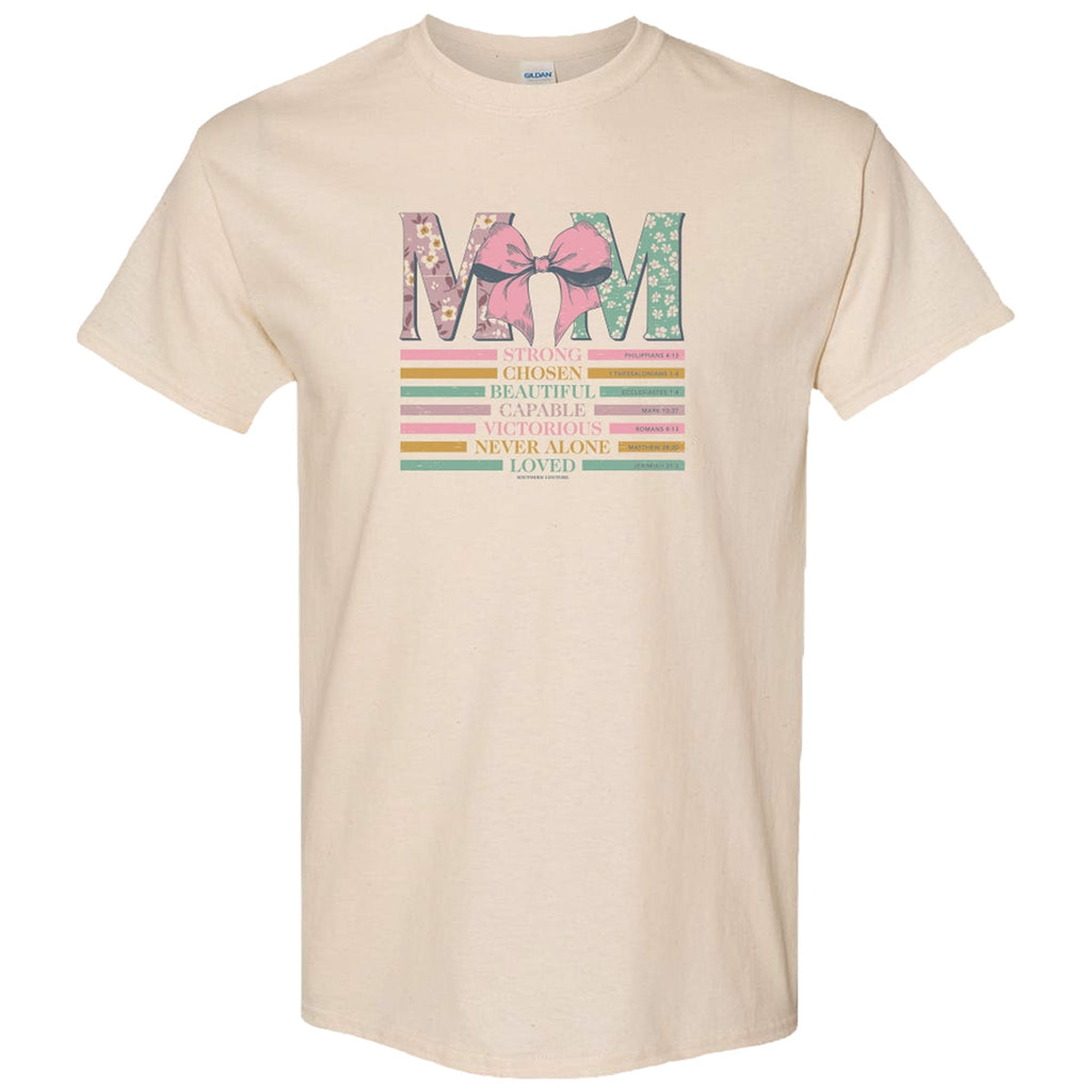 Southern Couture Soft Mom With Bow - Adult & Kids T-Shirts, Sweatshirts & Hoodies apparel design preview 2