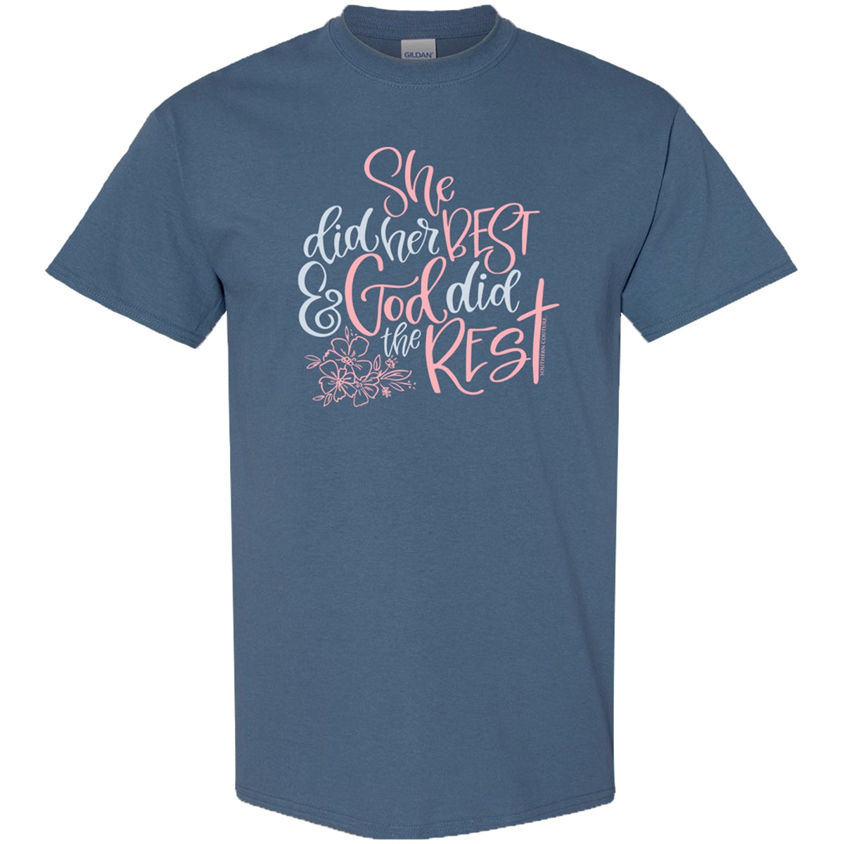 Southern Couture Soft She Did Her Best God - Adult & Kids T-Shirts, Sweatshirts & Hoodies apparel design preview 1