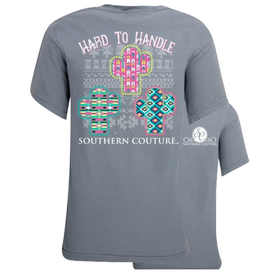 Southern Couture Hard to Handle Comfort Colors - Adult & Kids T-Shirts, Sweatshirts & Hoodies apparel design preview 1