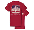 Southern Couture Preppy One Nation USA America - Adult & Kids T-Shirts, Sweatshirts & Hoodies apparel design preview 1